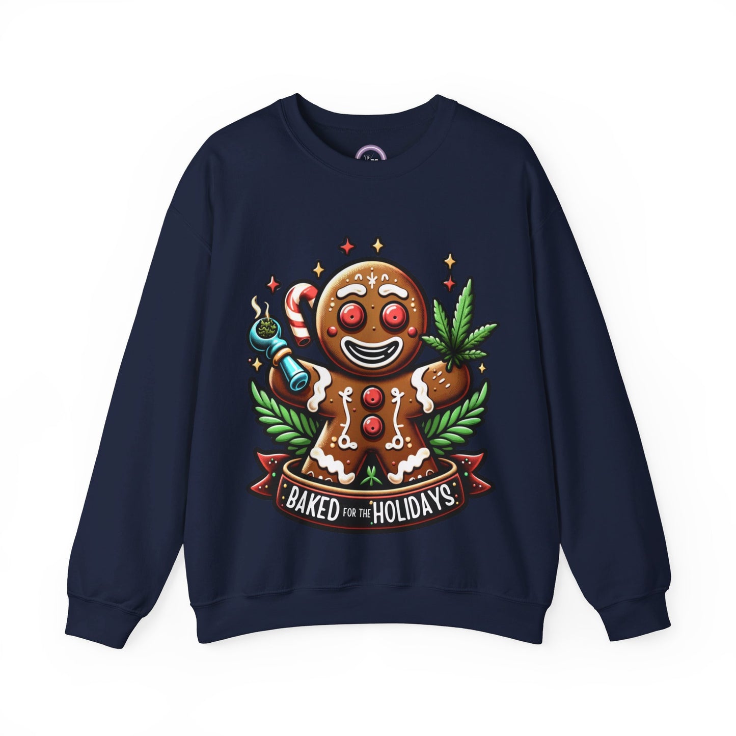 Baked for holidays Unisex Heavy Blend™ Crewneck Sweatshirt Printify