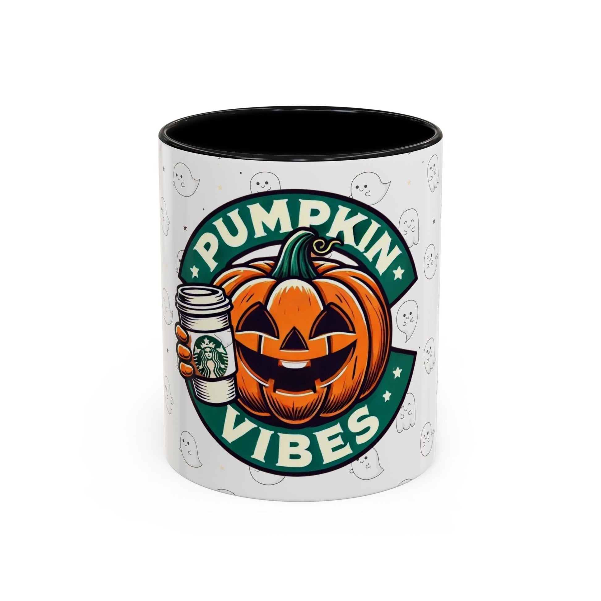 Pumpkin Vibes - Accent Coffee Mug (11, 15oz) Printify