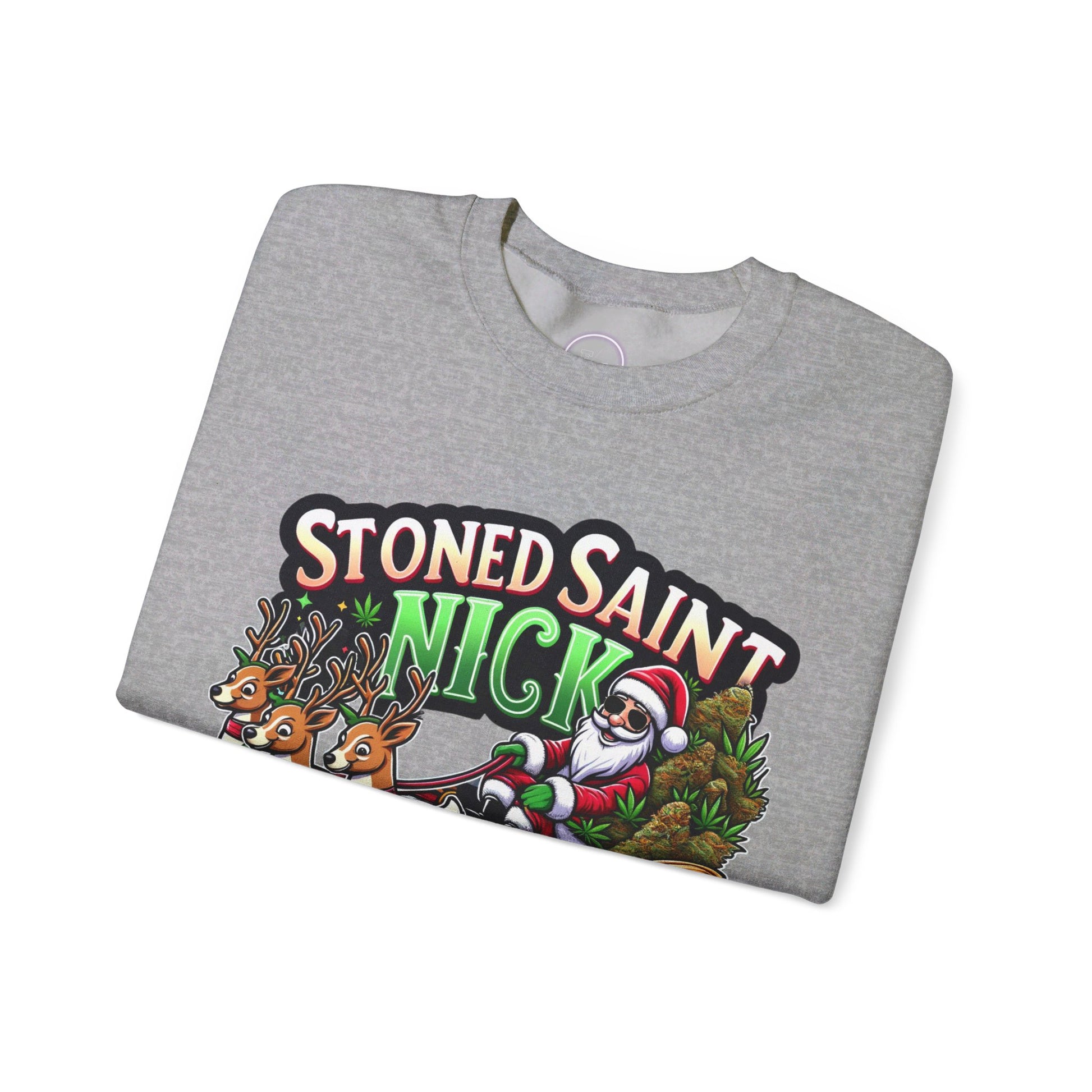 Stoned Nick Unisex Heavy Blend™ Crewneck Sweatshirt Printify