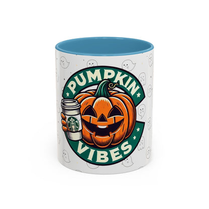 Pumpkin Vibes - Accent Coffee Mug (11, 15oz) Printify