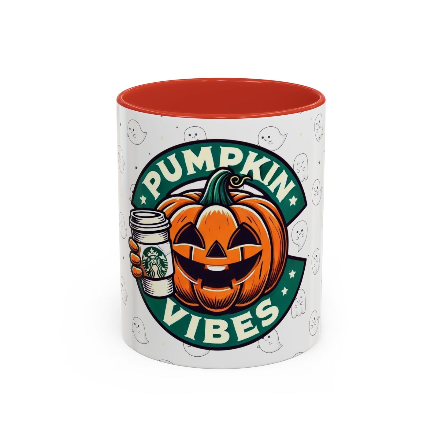 Pumpkin Vibes - Accent Coffee Mug (11, 15oz) Printify