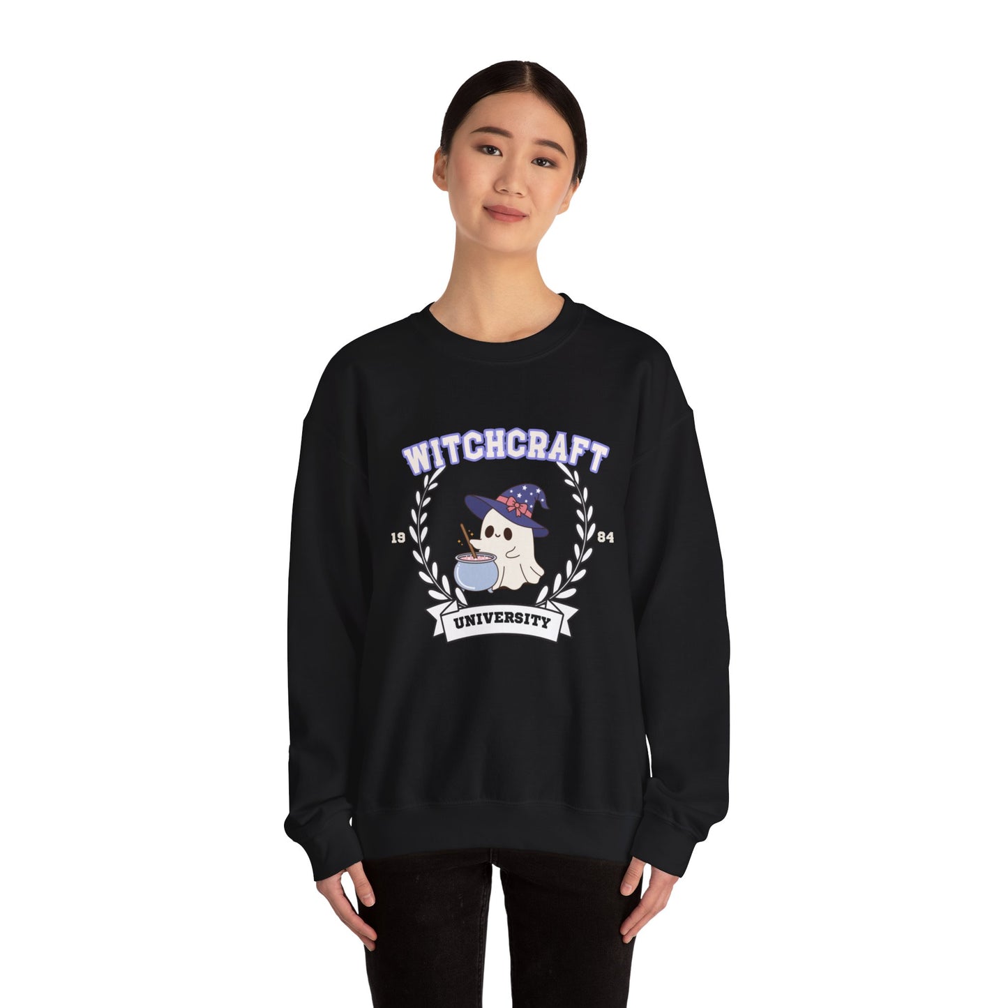 Witchcraft University - Unisex Heavy Blend™ Crewneck Sweatshirt for Halloween Printify