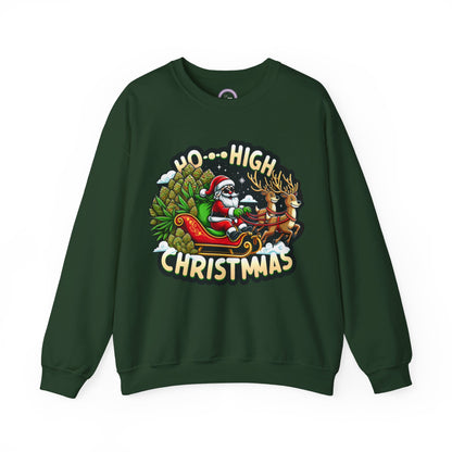 Ho High Christmas Unisex Heavy Blend™ Crewneck Sweatshirt Printify