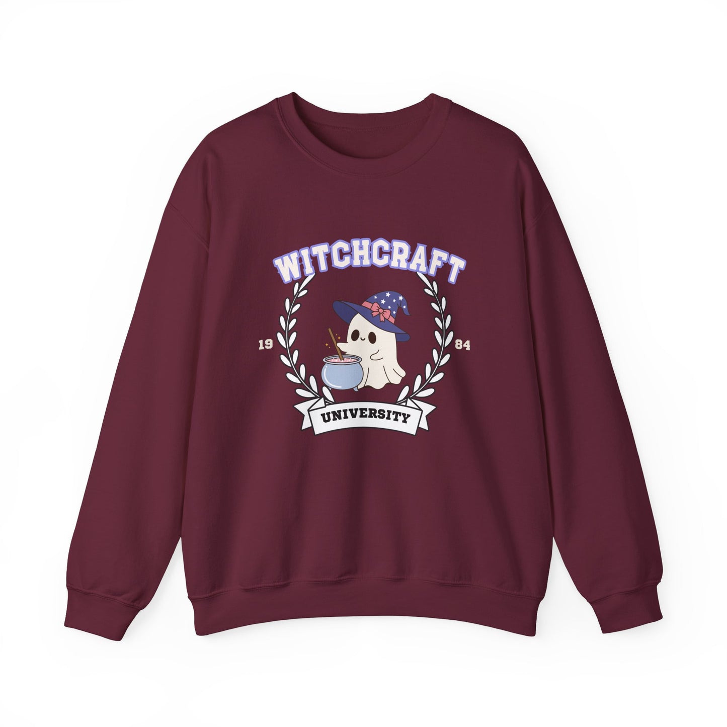 Witchcraft University - Unisex Heavy Blend™ Crewneck Sweatshirt for Halloween Printify