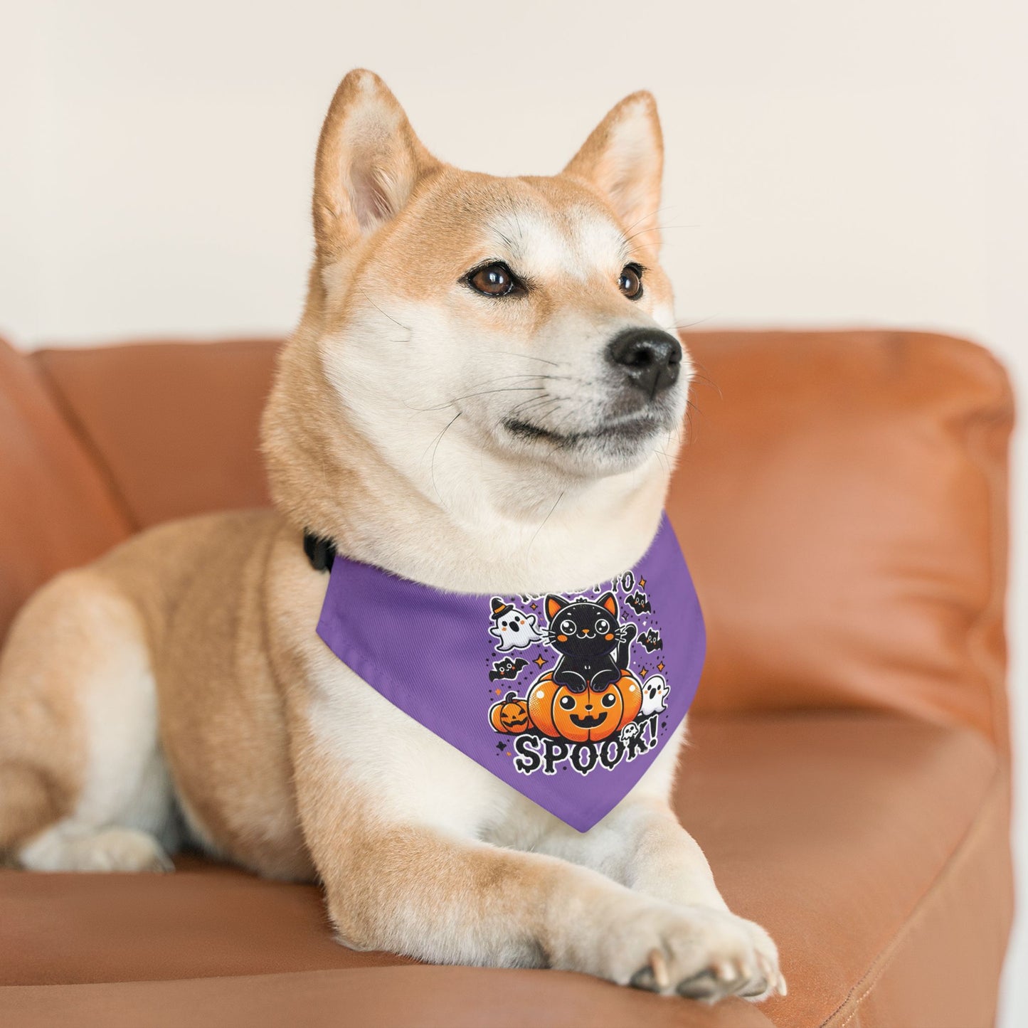 Ready to Spook - Pet Bandana Collar Printify