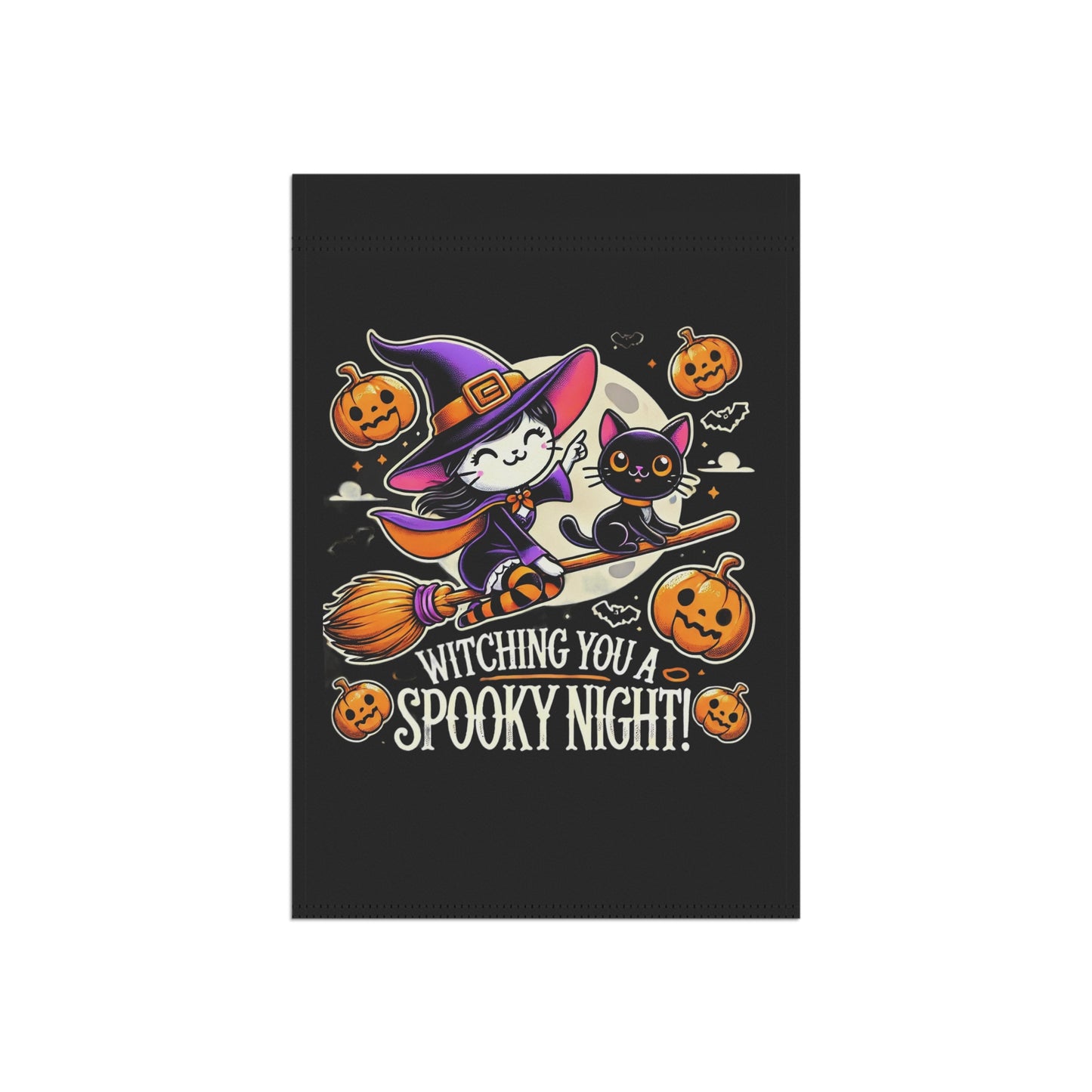 Witching you a spooky night - Garden & House Banner Printify