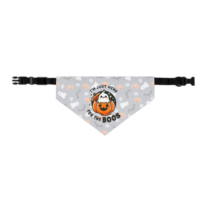 Just here for the BOOS - Pet Bandana Collar Printify