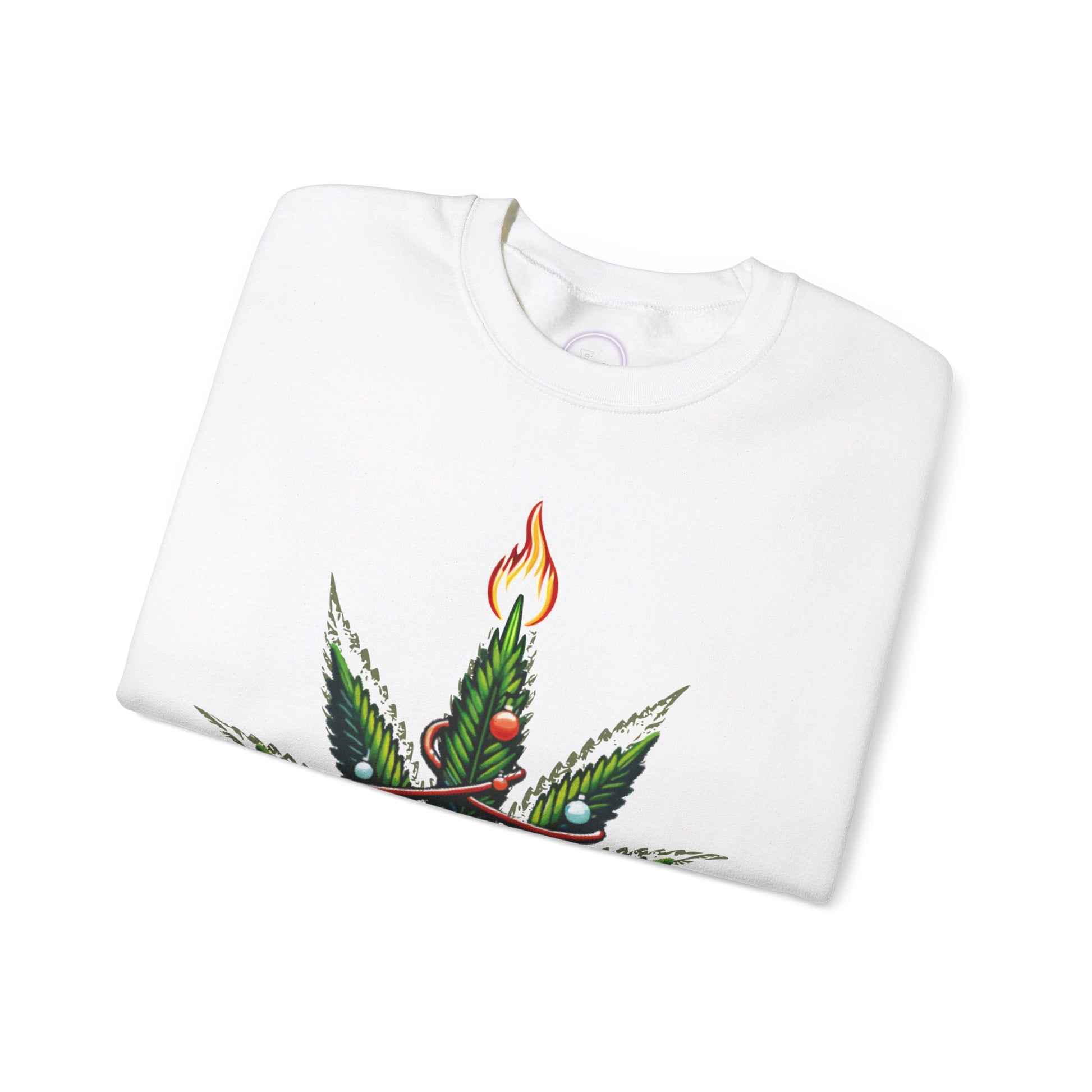 Light up the tree Unisex Heavy Blend™ Crewneck Sweatshirt Printify