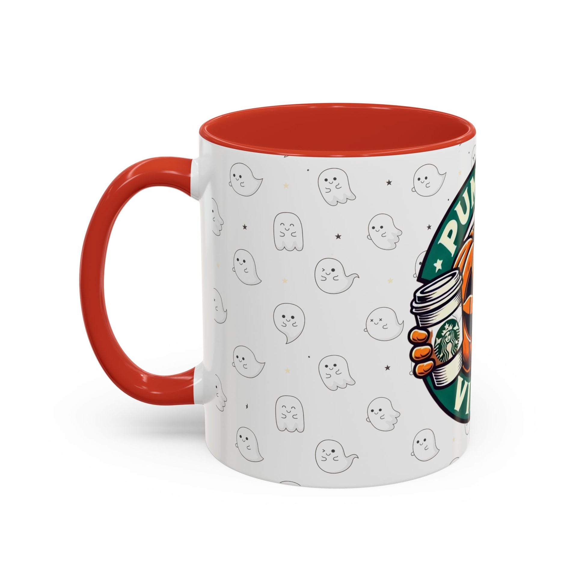 Pumpkin Vibes - Accent Coffee Mug (11, 15oz) Printify