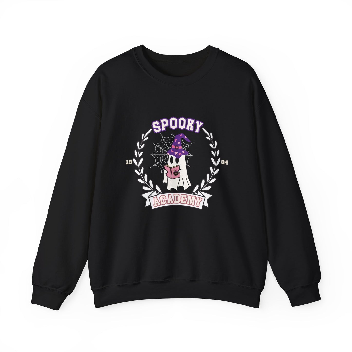 Spooky Academy - Unisex Heavy Blend™ Crewneck Sweatshirt for Halloween Printify