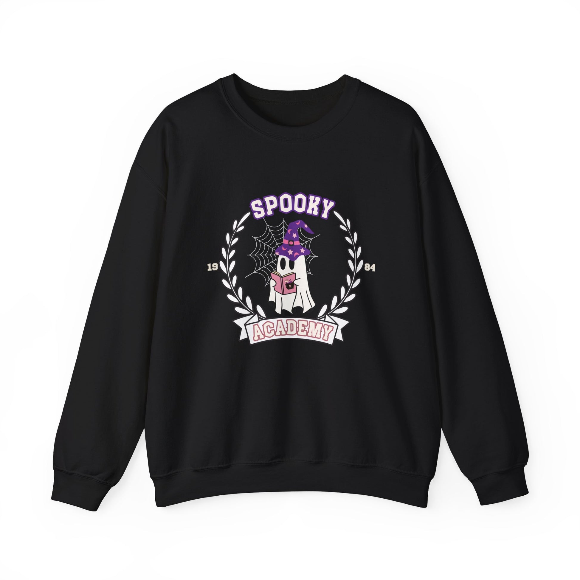 Spooky Academy - Unisex Heavy Blend™ Crewneck Sweatshirt for Halloween Printify