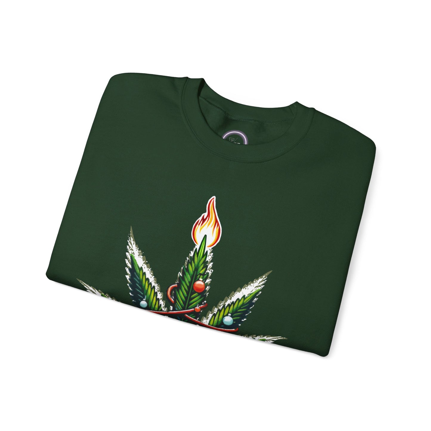 Light up the tree Unisex Heavy Blend™ Crewneck Sweatshirt Printify