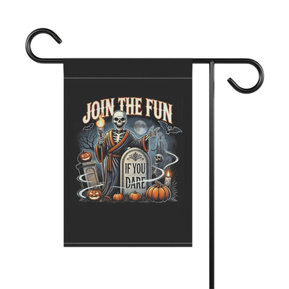 Join the fun if you dare - Garden & House Banner Printify