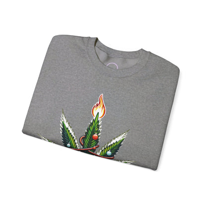 Light up the tree Unisex Heavy Blend™ Crewneck Sweatshirt Printify