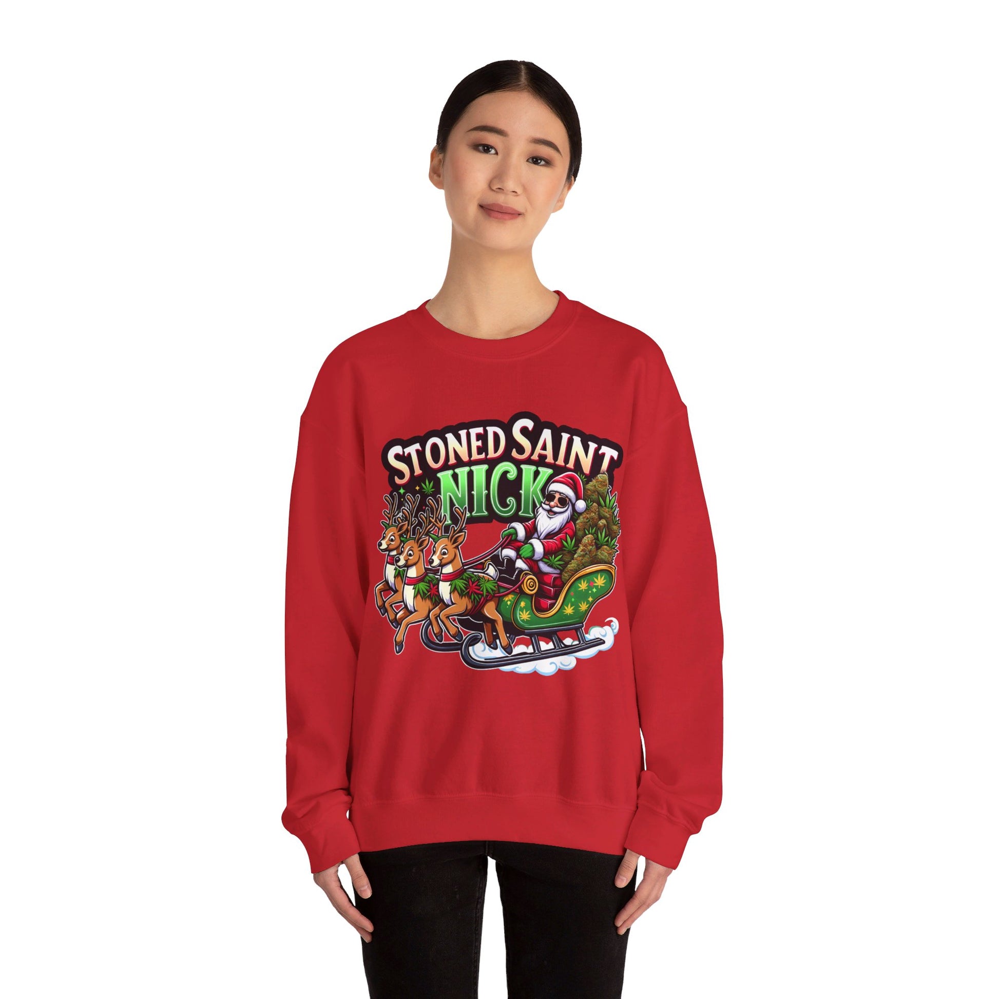 Stoned Nick Unisex Heavy Blend™ Crewneck Sweatshirt Printify