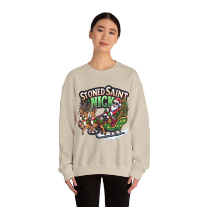 Stoned Nick Unisex Heavy Blend™ Crewneck Sweatshirt Printify