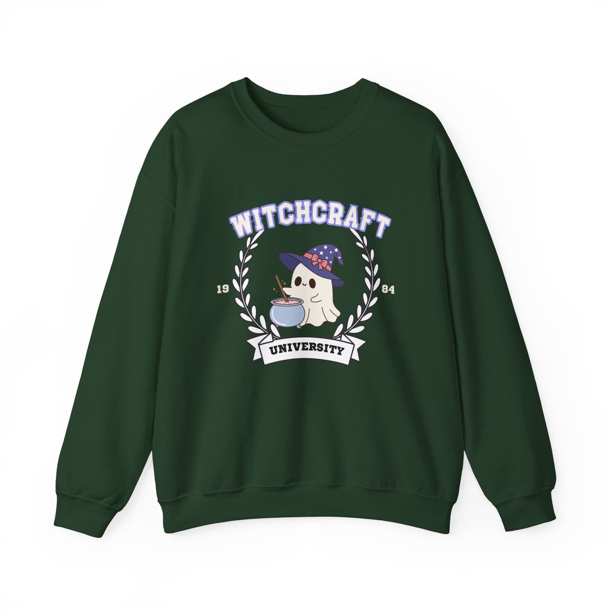 Witchcraft University - Unisex Heavy Blend™ Crewneck Sweatshirt for Halloween Printify