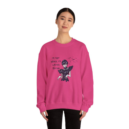 Wednesday Sweatshirt for Halloween - Unisex Heavy Blend™ Crewneck Sweatshirt Printify