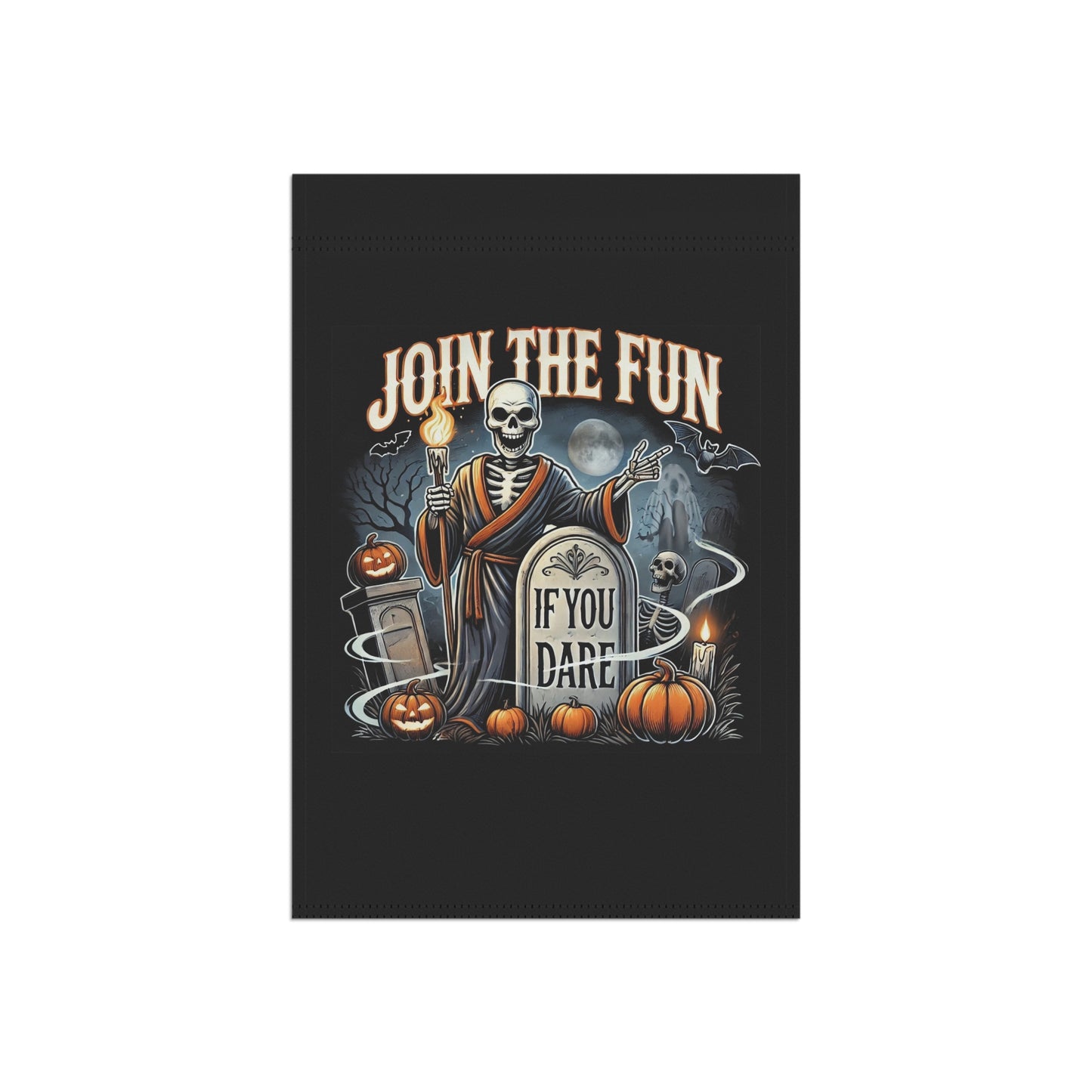 Join the fun if you dare - Garden & House Banner Printify