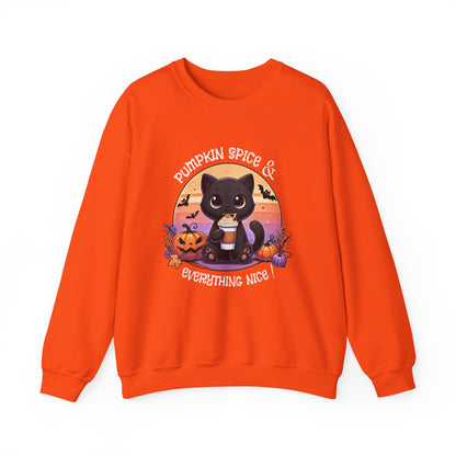 Pumpkin Spice & Everything nice - Unisex Heavy Blend™ Crewneck Sweatshirt Printify