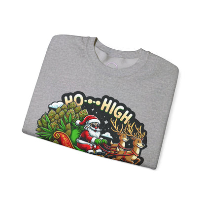 Ho High Christmas Unisex Heavy Blend™ Crewneck Sweatshirt Printify