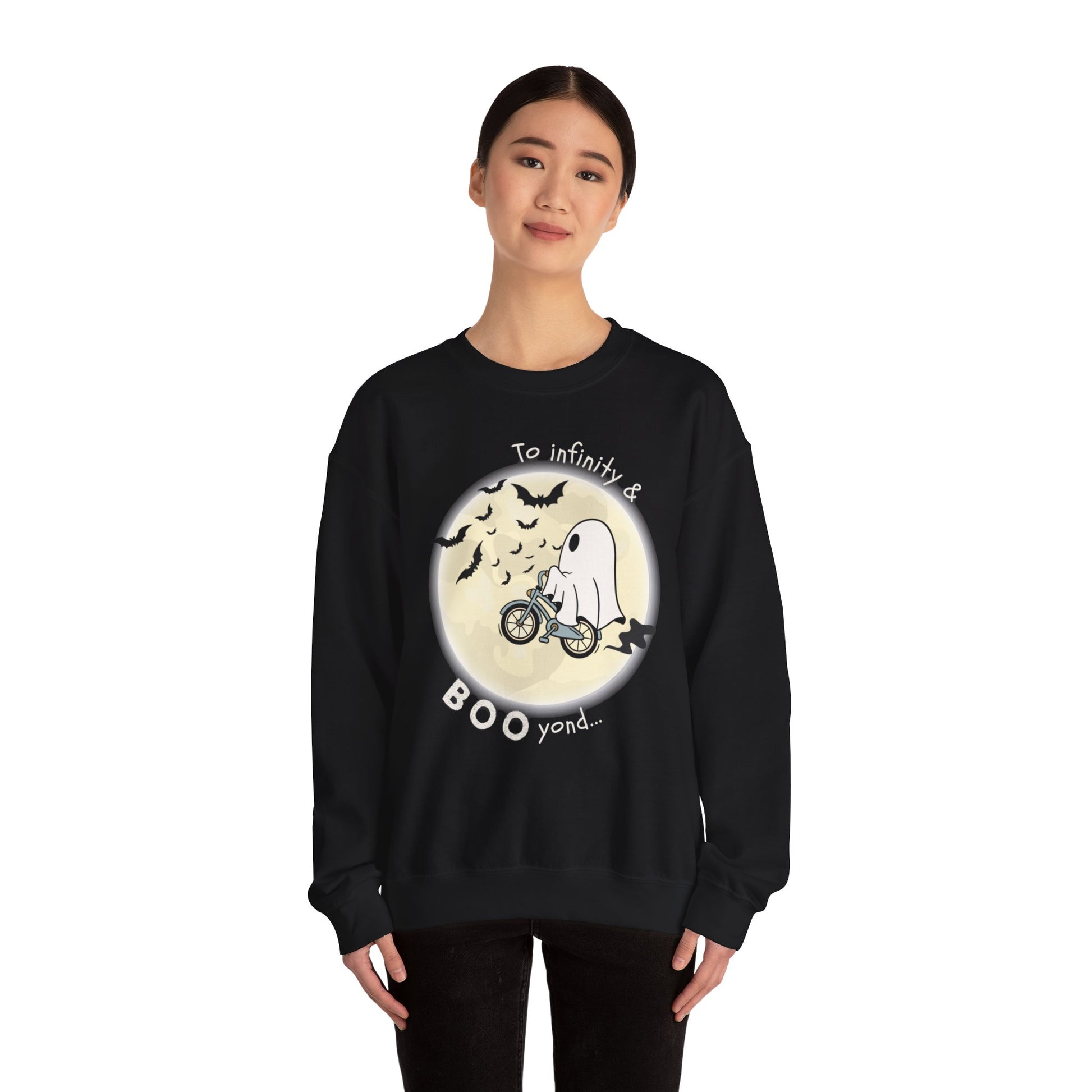 To Infinity & BOOyond - Unisex Heavy Blend™ Crewneck Sweatshirt Printify