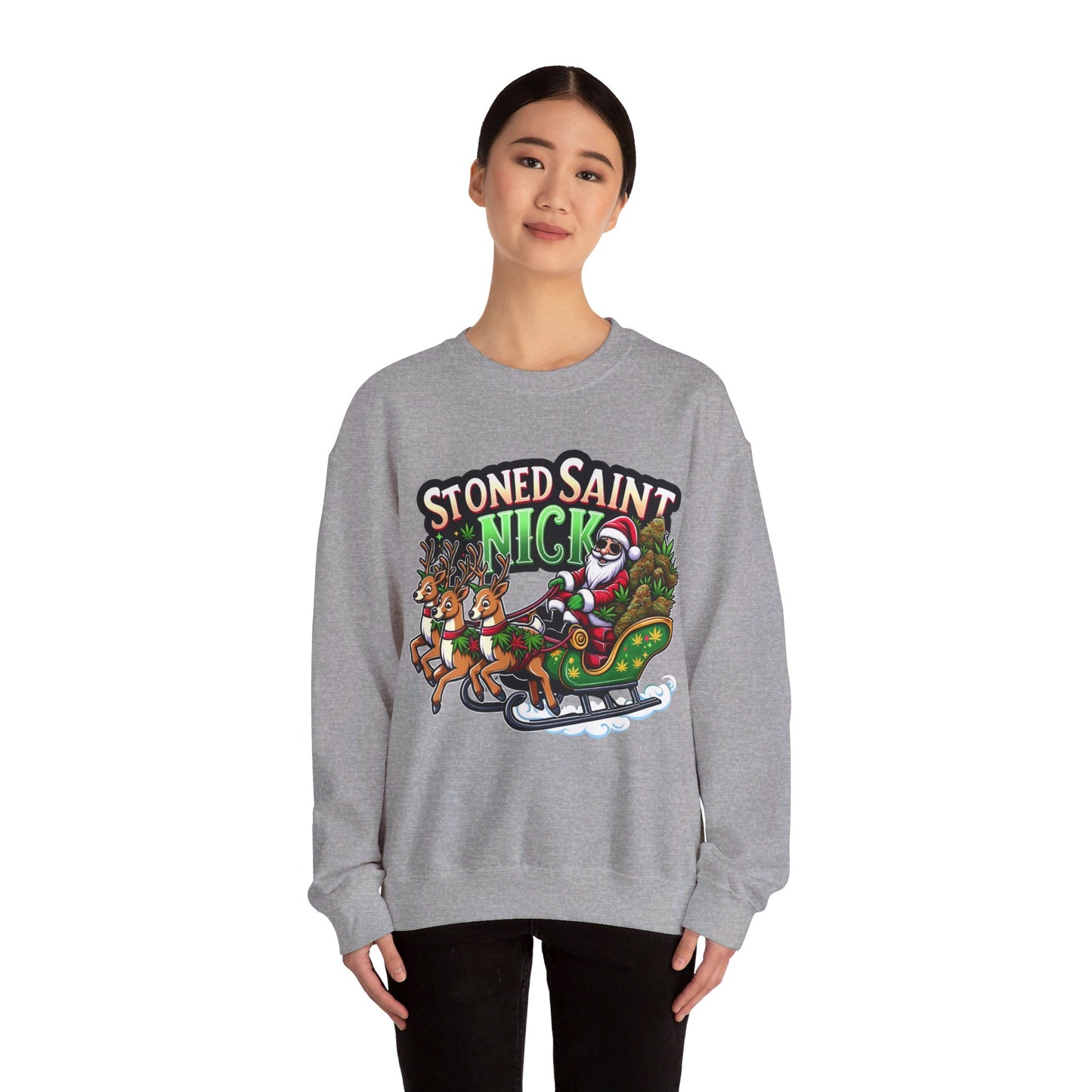 Stoned Nick Unisex Heavy Blend™ Crewneck Sweatshirt Printify