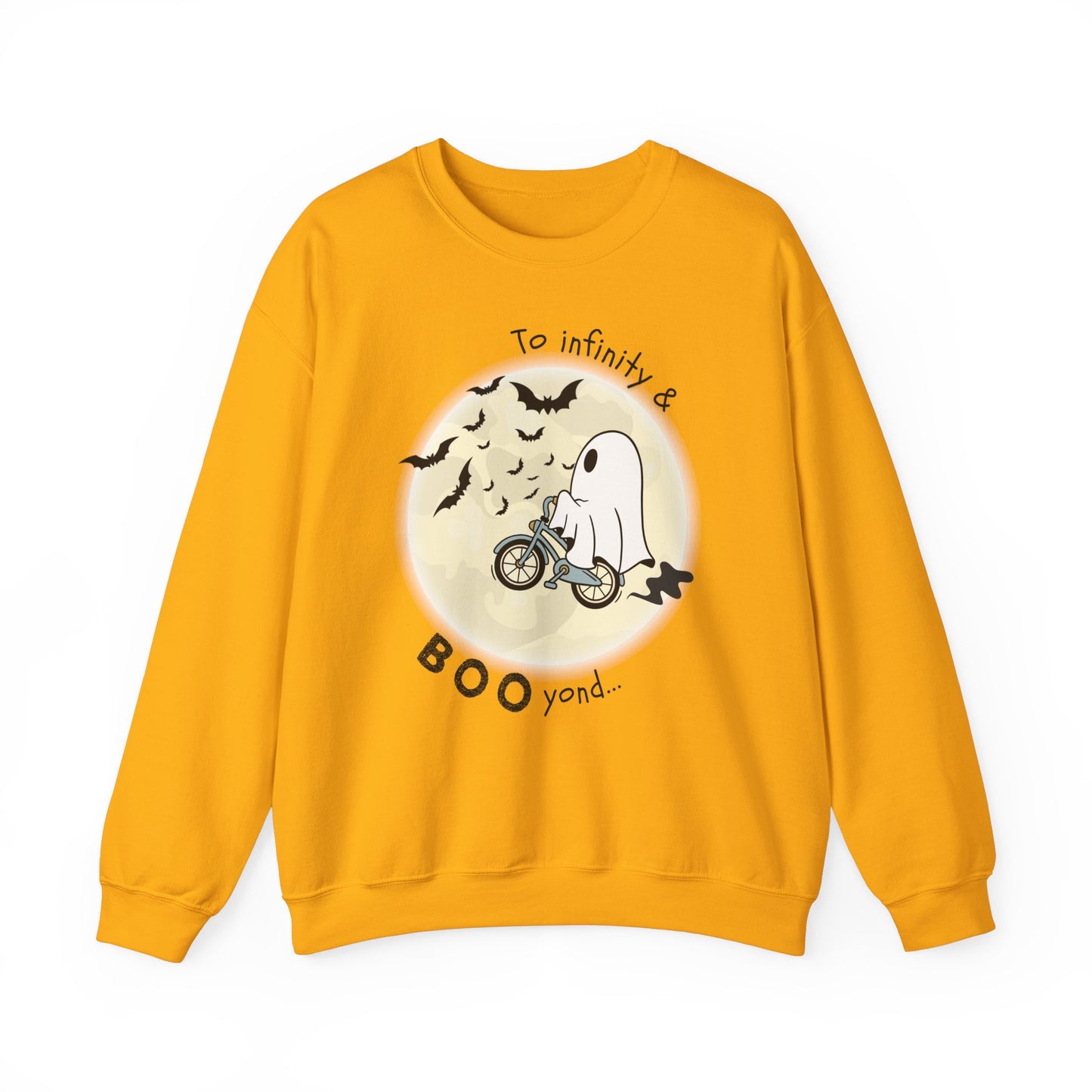 To Infinity & BOOyond - Unisex Heavy Blend™ Crewneck Sweatshirt Printify