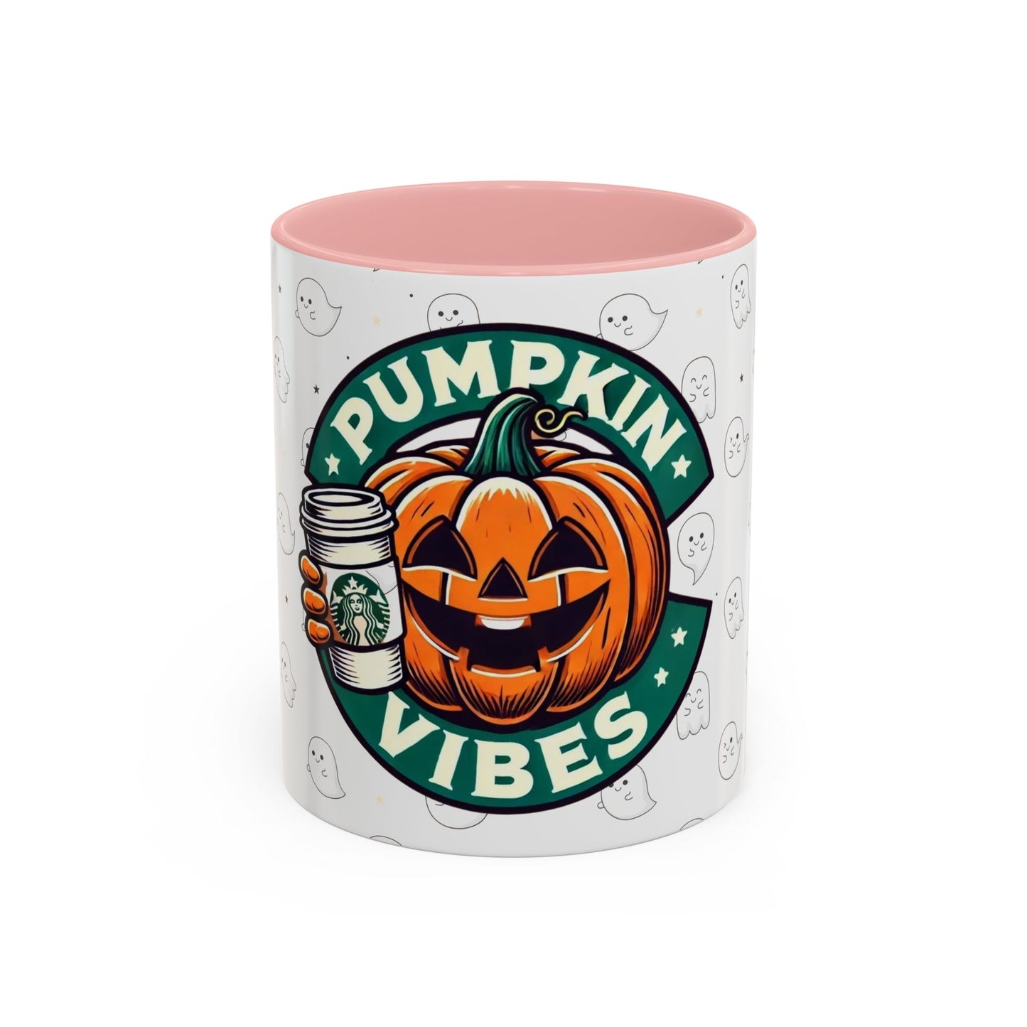 Pumpkin Vibes - Accent Coffee Mug (11, 15oz) Printify