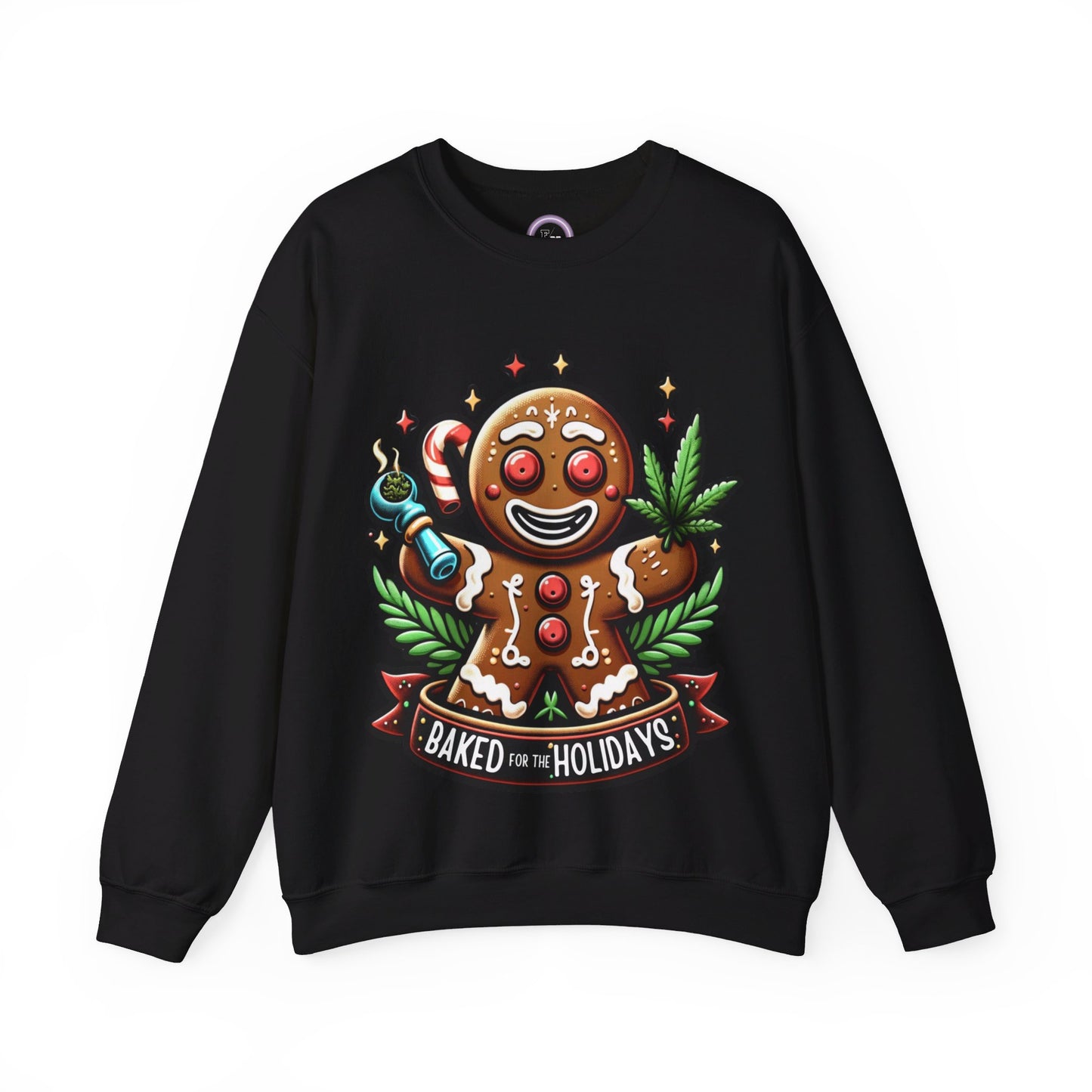 Baked for holidays Unisex Heavy Blend™ Crewneck Sweatshirt Printify