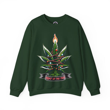 Light up the tree Unisex Heavy Blend™ Crewneck Sweatshirt Printify