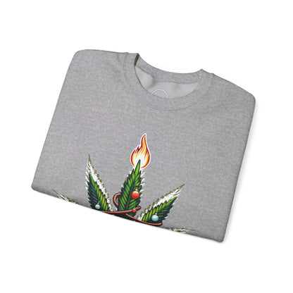 Light up the tree Unisex Heavy Blend™ Crewneck Sweatshirt Printify