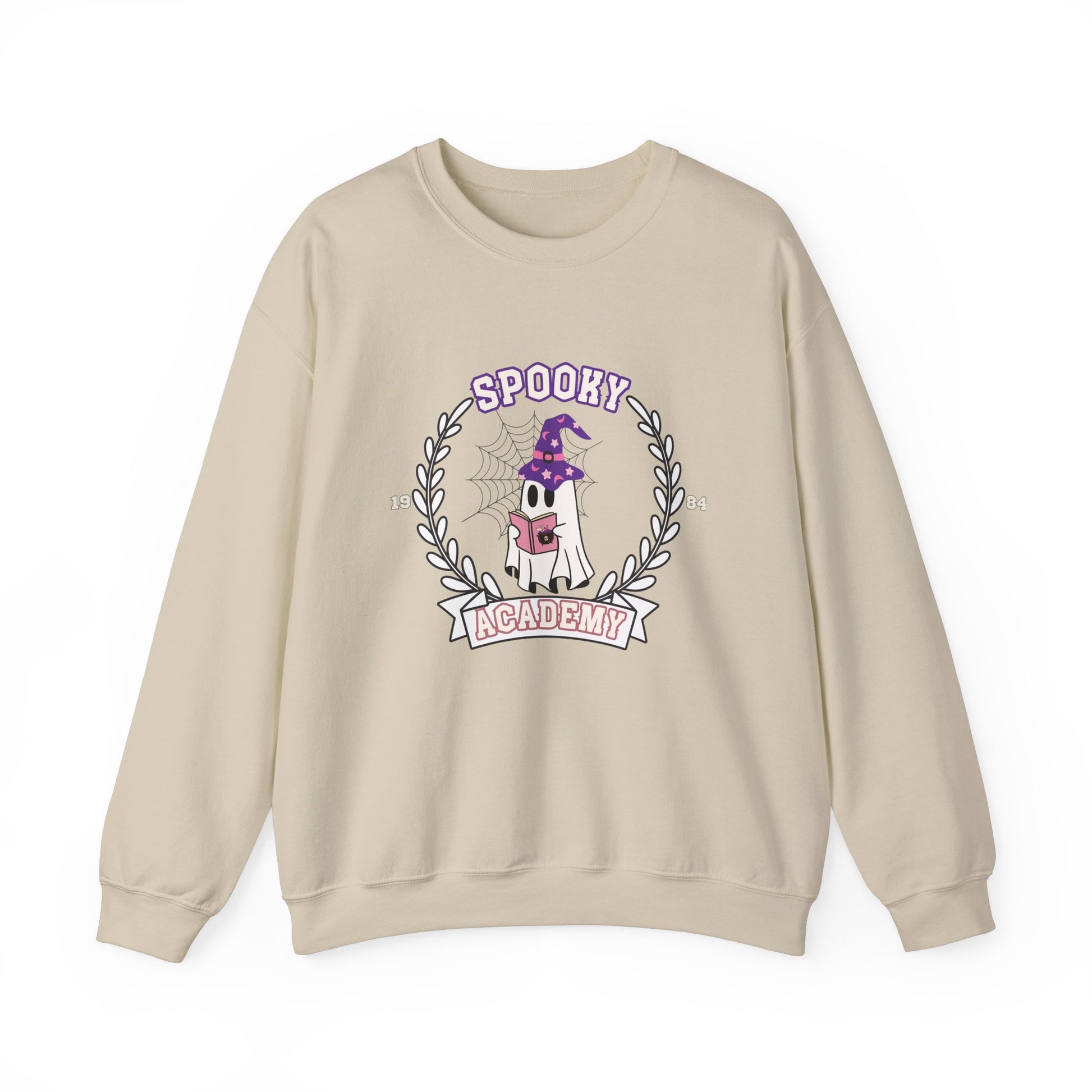 Spooky Academy - Unisex Heavy Blend™ Crewneck Sweatshirt for Halloween Printify