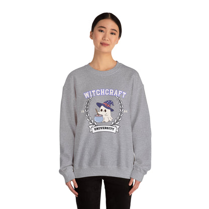 Witchcraft University - Unisex Heavy Blend™ Crewneck Sweatshirt for Halloween Printify