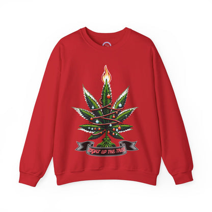 Light up the tree Unisex Heavy Blend™ Crewneck Sweatshirt Printify