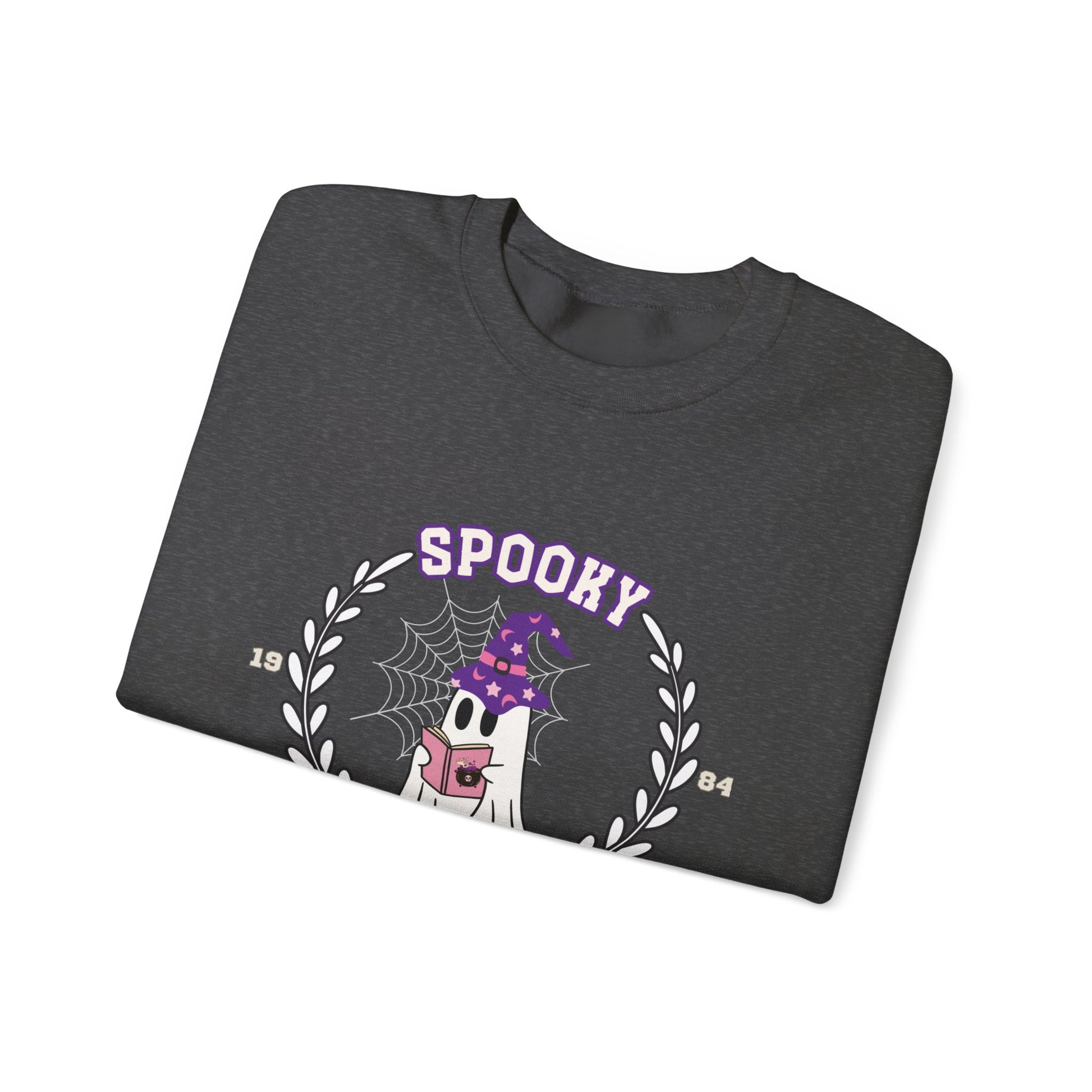 Spooky Academy - Unisex Heavy Blend™ Crewneck Sweatshirt for Halloween Printify