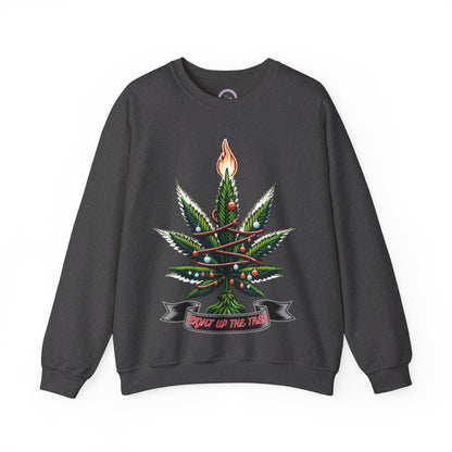 Light up the tree Unisex Heavy Blend™ Crewneck Sweatshirt Printify