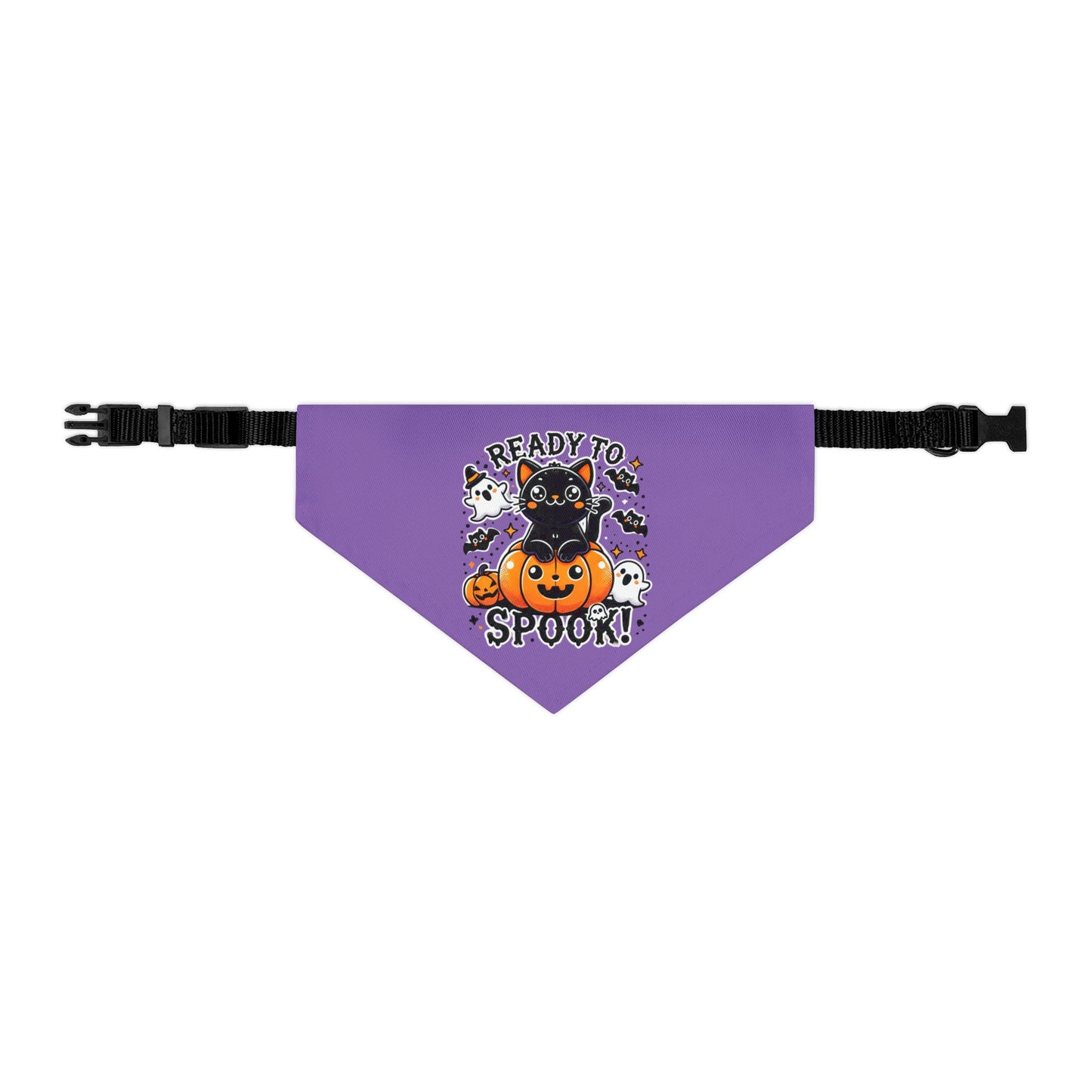 Ready to Spook - Pet Bandana Collar Printify