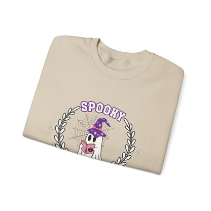 Spooky Academy - Unisex Heavy Blend™ Crewneck Sweatshirt for Halloween Printify