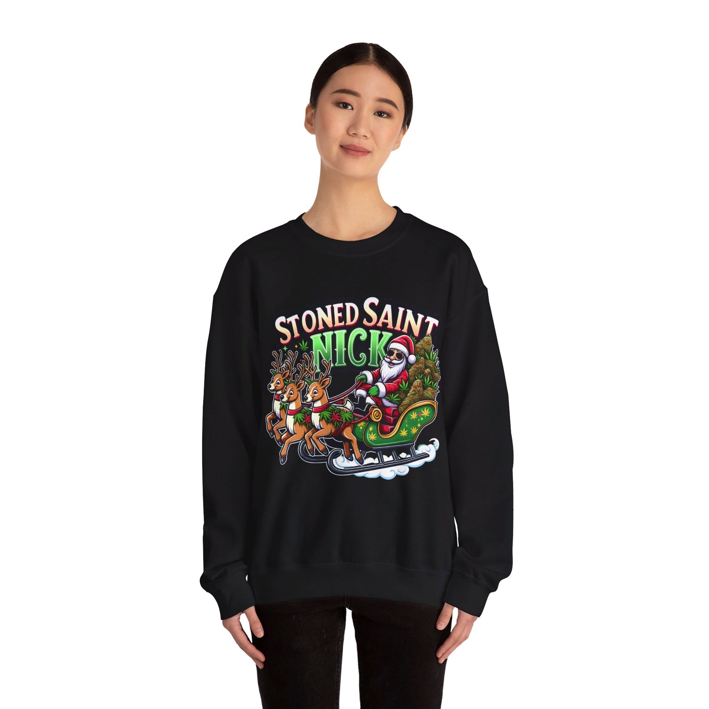 Stoned Nick Unisex Heavy Blend™ Crewneck Sweatshirt Printify