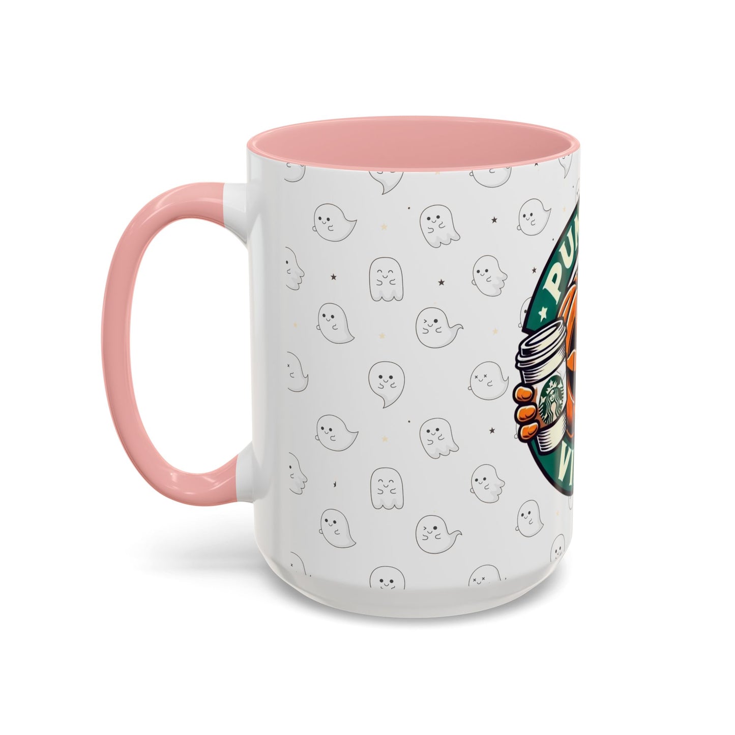 Pumpkin Vibes - Accent Coffee Mug (11, 15oz) Printify