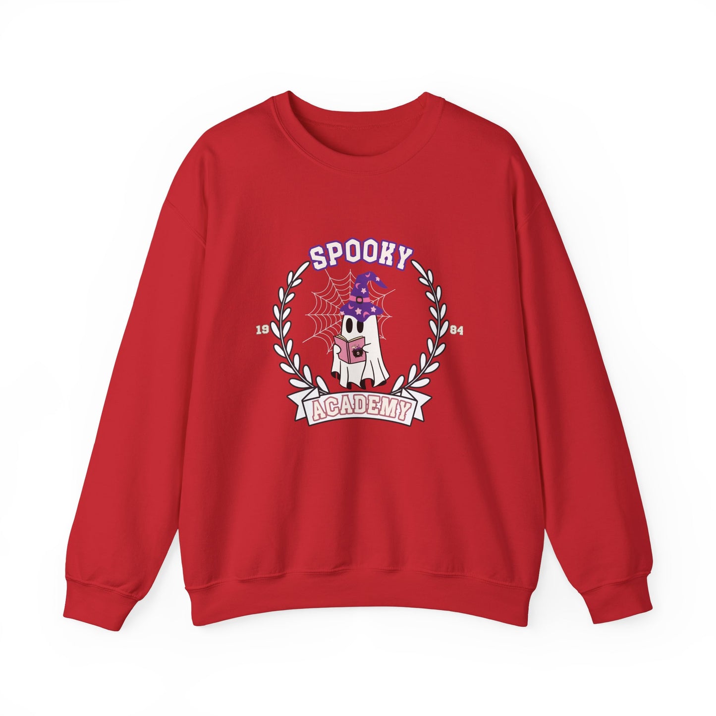 Spooky Academy - Unisex Heavy Blend™ Crewneck Sweatshirt for Halloween Printify