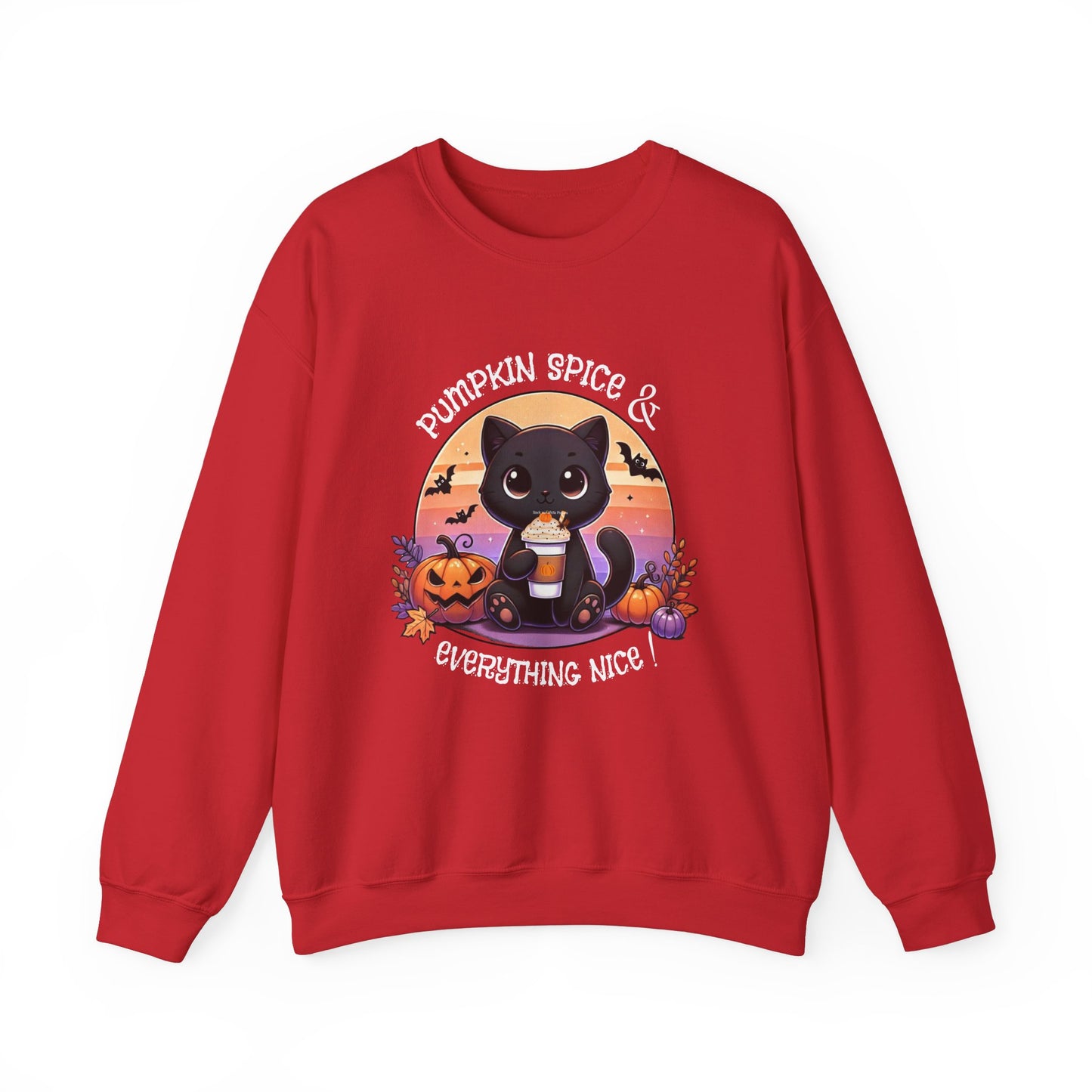 Pumpkin Spice & Everything nice - Unisex Heavy Blend™ Crewneck Sweatshirt Printify