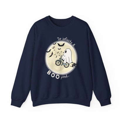 To Infinity & BOOyond - Unisex Heavy Blend™ Crewneck Sweatshirt Printify