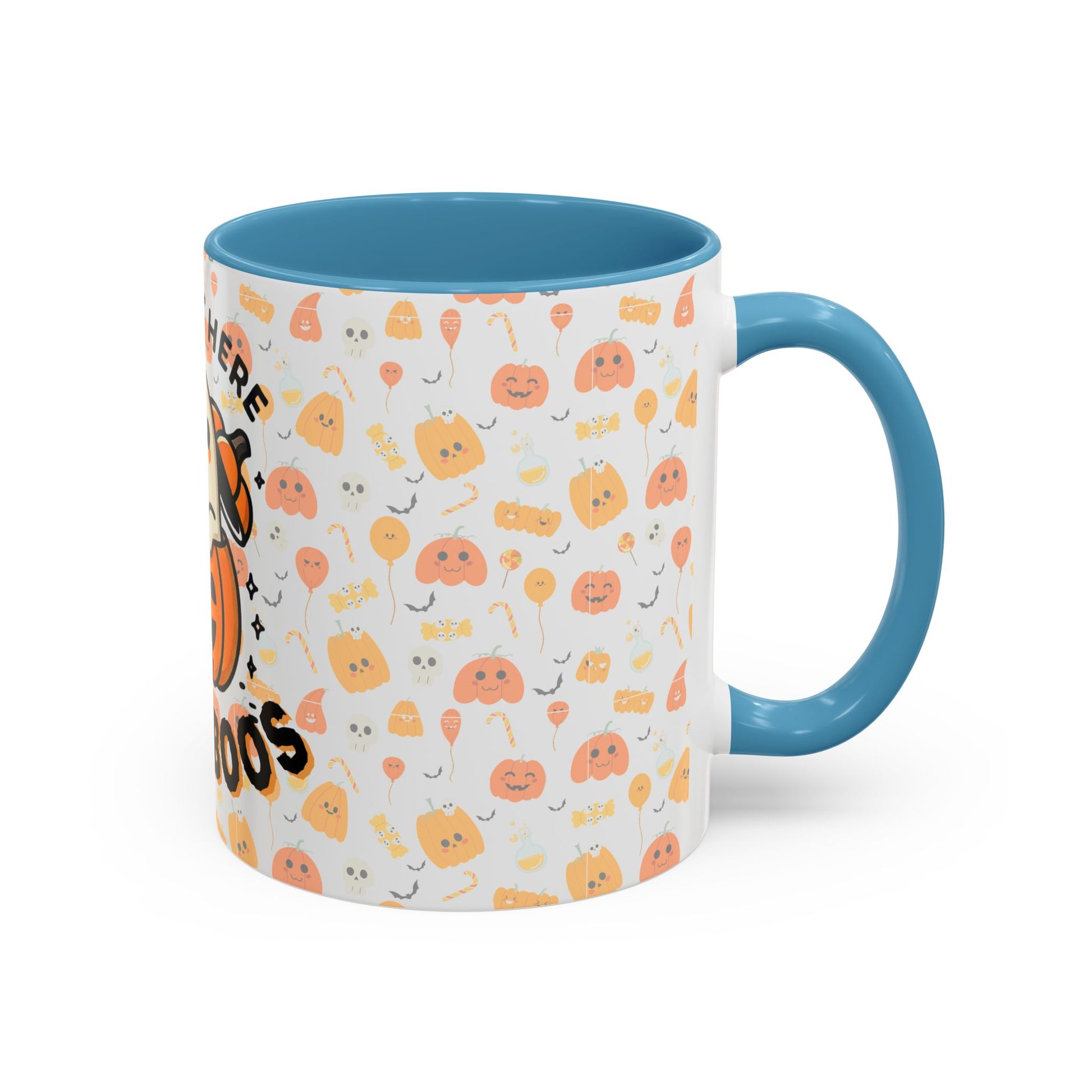 Just here for the BOOS Accent Coffee Mug (11, 15oz) Printify