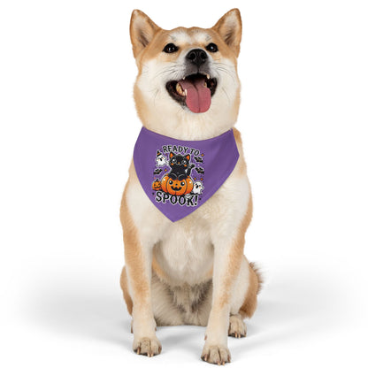 Ready to Spook - Pet Bandana Collar Printify