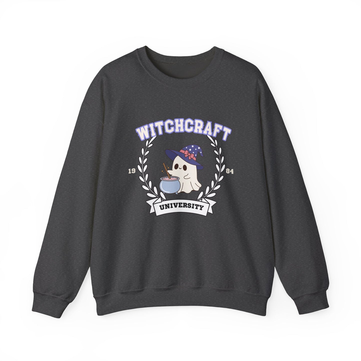 Witchcraft University - Unisex Heavy Blend™ Crewneck Sweatshirt for Halloween Printify