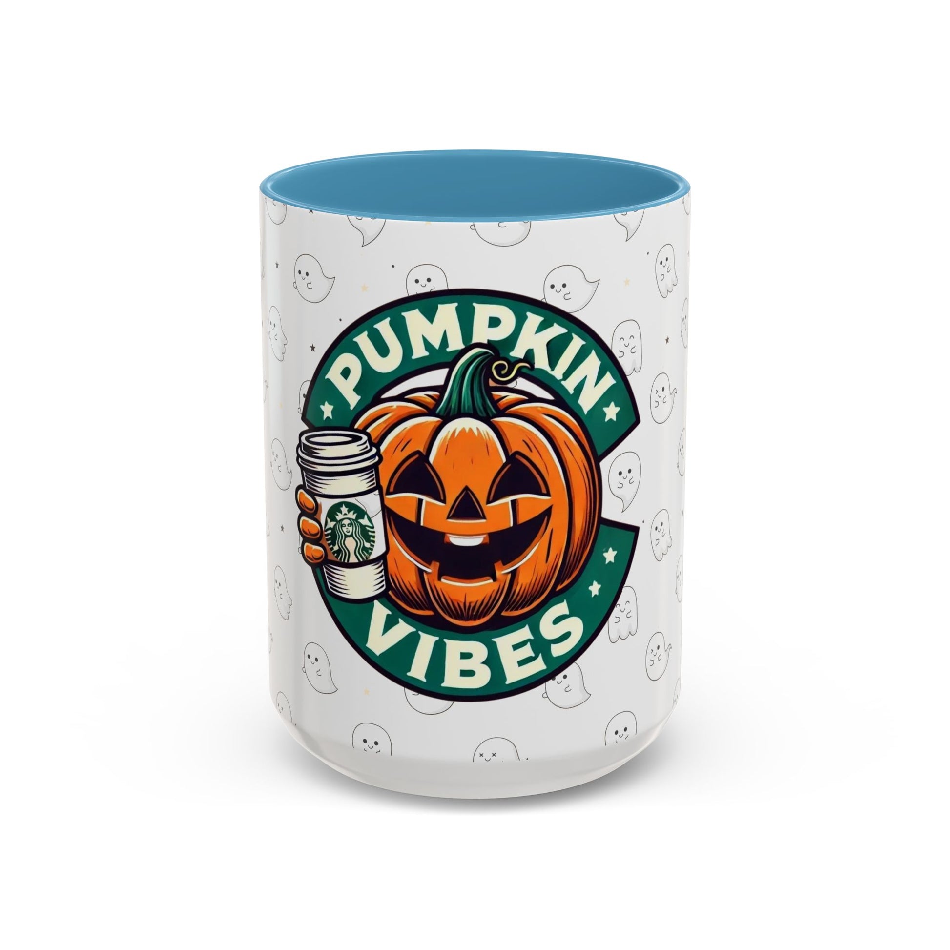 Pumpkin Vibes - Accent Coffee Mug (11, 15oz) Printify