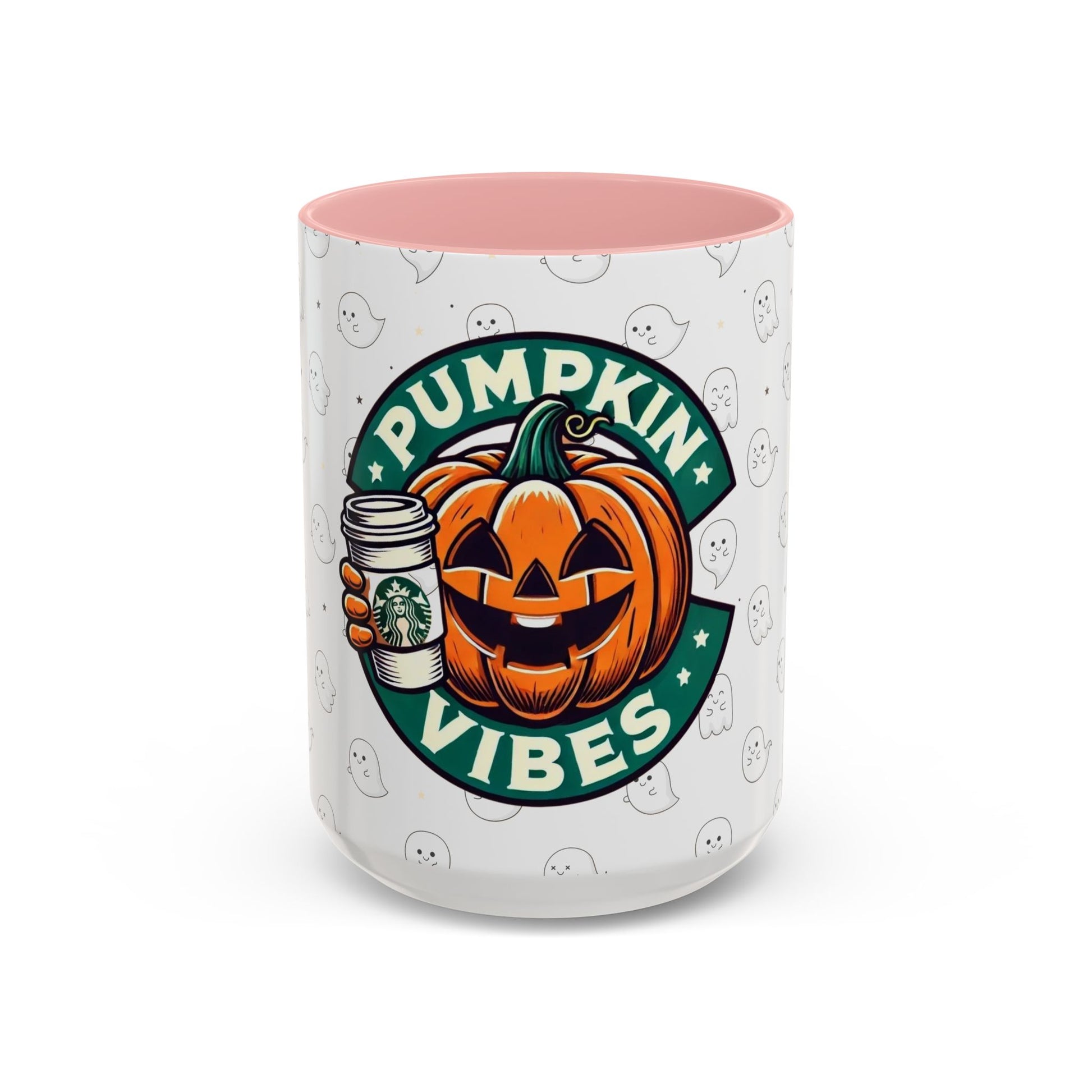 Pumpkin Vibes - Accent Coffee Mug (11, 15oz) Printify