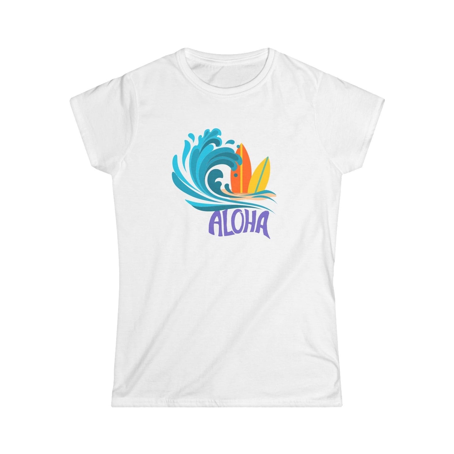 Aloha - Women's Softstyle Tee - NOVINC